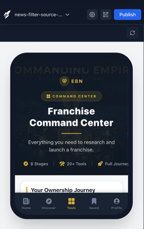 Franchise Command Center